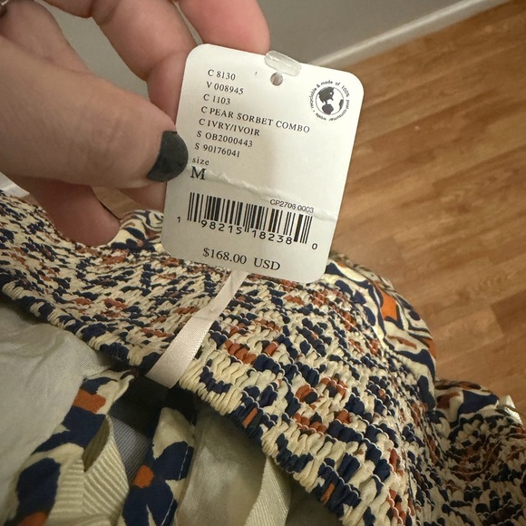 Free People Palma Printed Midi Dress NWT - Picture 6 of 8